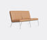 NORR11 'The Man' two seat couch, camel  NORR21THE747BRW