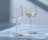 LSA International 'Luca' wine glass, set of two Gold LSAI21LUC885GOL
