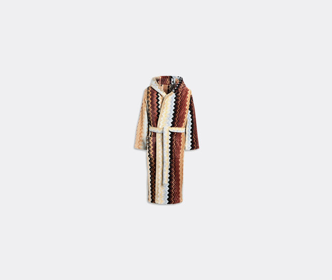 Missoni 'Giacomo' hooded bathrobe, black BLACK MIHO22GIA417MUL