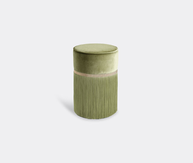 Lorenza Bozzoli Couture 'Couture' ottoman, small, light green LIGHT GREEN LOBO20COU233GRN