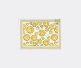 Versace &#39;Medusa Amplified&#39; napkin and placemat, set of two, white WHITE VERS22SET298WHI