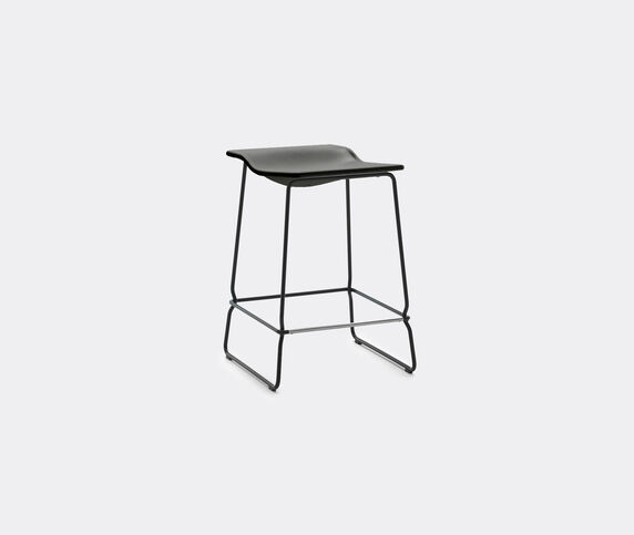 Viccarbe 'Last Minute' stool, medium, black Black VICC21LAS082BLK