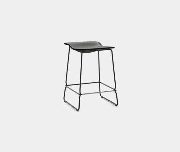Viccarbe 'Last Minute' stool, medium, black Black ${masterID}