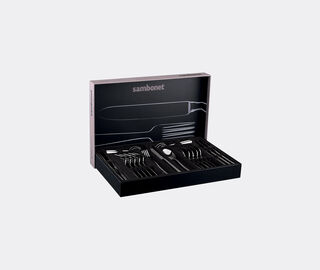 Sambonet 'Gio Ponti' flatware, set of twenty-four, silver SILVER SAMB20FLA711SIL