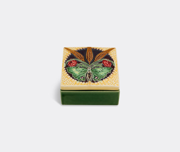 Bordallo Pinheiro 'Azulejo Box' butterflies undefined ${masterID}