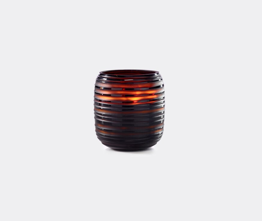 ONNO Collection 'Sphere' candle Zanzibar scent, medium AMBER ONNO23CAN731AMB