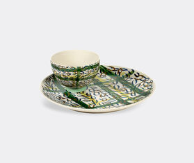 Serax &#39;Japanese Kimonos 2&#39; round plate MULTICOLOUR SERA22PLA026MUL