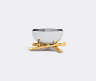 L'Objet 'Bambou' bowl, small MULTICOLOUR LOBJ15BAM455SIL
