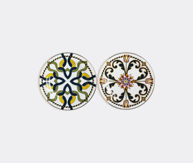 La DoubleJ 'Vesuvio' dessert plate, set of six MULTICOLOUR LADJ23DES833MUL