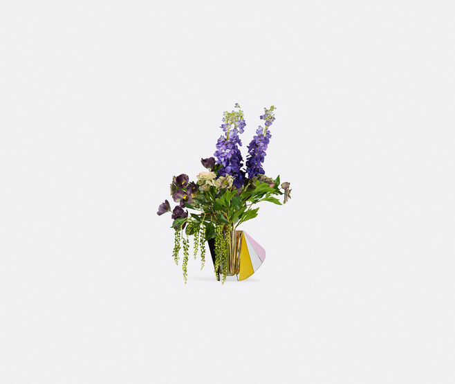 Flowerism&nbsp;Studio 'Purple Deluxe Mix' bouquet, set of fifteen, multicolor MULTICOLOUR FLOW26MIX329MUL