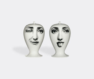 Fornasetti 'Antipatico' vase WHITE FORN23VAS273MUL