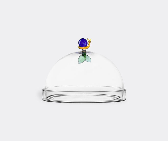 Ichendorf Milano 'Animal Farm' snail dome with dish MULTICOLOUR ICMI23ANI570MUL