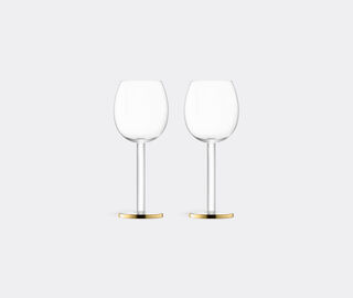 LSA International 'Luca' wine glass, set of two GOLD LSAI21LUC885GOL