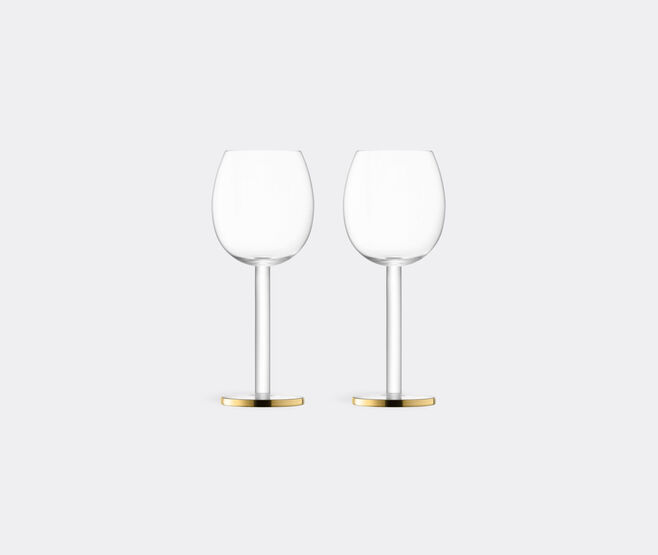 LSA International 'Luca' wine glass, set of two GOLD LSAI21LUC885GOL