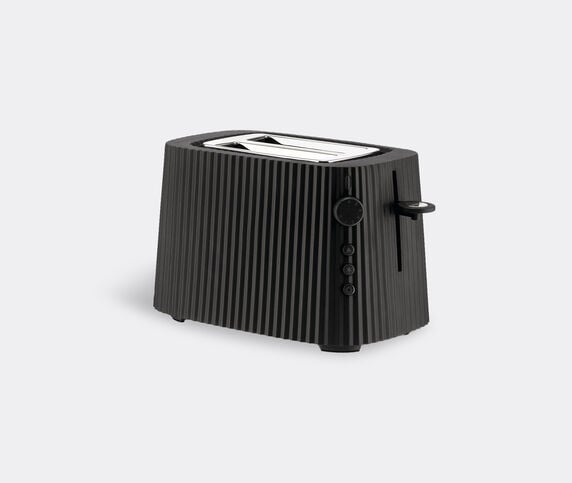 Alessi 'Plissé' toaster, black, EU plug black ALES21PLI582BLK