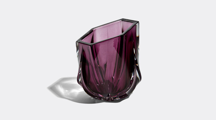 Zaha Hadid Design Shimmer Tealight Holder - H 10Cm 1