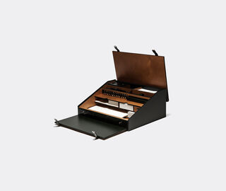 Pineider 'Travel' desk set BLACK PINE20TRA023BLK
