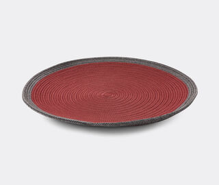 Cassina 'Mboro' placemat, burgundy GREY CASS21MBO084BUR