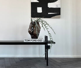 101 Copenhagen &#39;Katachi&#39; vase, medium, smoked forest GREY COPH25KAT752BRW