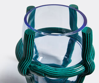 Cassina 'Sestiere' vase, blue BLUE CASS22SES089BLU