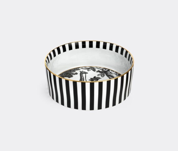 Simone Guidarelli Home 'Sunset Safari' salad bowl, black and white MULTICOLOUR SIMO26SOU065MUL