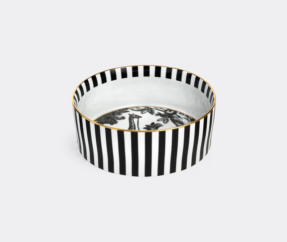 Simone Guidarelli Home 'Sunset Safari' salad bowl, black and white MULTICOLOUR SIMO26SOU065MUL