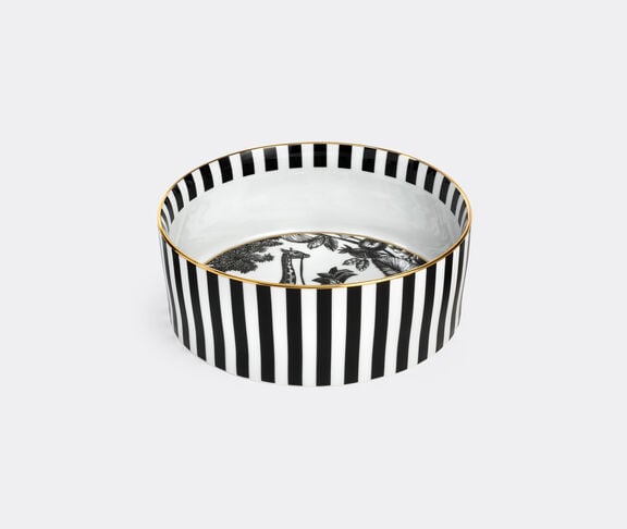 Simone Guidarelli Home 'Sunset Safari' salad bowl, black and white undefined ${masterID}