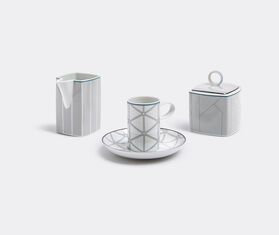 Vista Alegre 'Orquestra' coffee cup and saucer MULTICOLOUR VIAL15ORQ080WHI