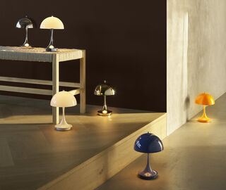 Louis Poulsen 'Panthella 160 V3' LED portable lamp, brass BRASS LOPO24PAN458BRA