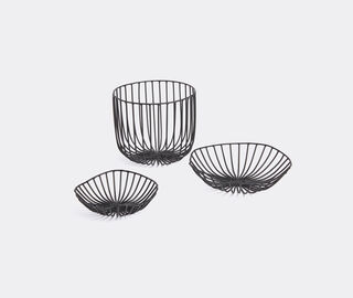 Serax 'Panier A Pain Catu' small bowl, black BLACK SERA19PAN236BLK