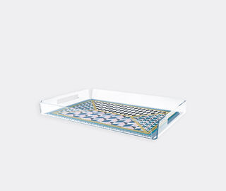 VESTA 'Decor' tray, modern multicolor MULTICOLOUR VEST25DEC959MUL