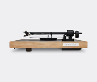 La Boite concept 'Square CC' turntable, oak and black MULTICOLOR BOIT26SQU234MUL