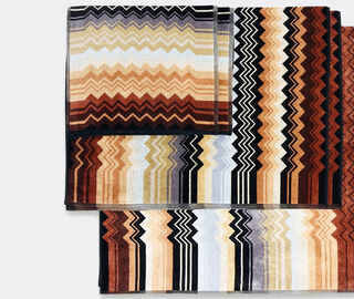 Missoni 'Giacomo' towel set, five pieces, black BLACK MIHO22GIA733MUL
