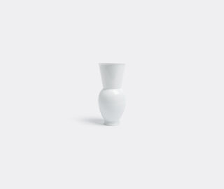 KPM Berlin 'Halle Vase 1' WHITE KPM118HAL225WHI