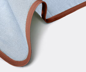 La DoubleJ 'Rainbow Sky' large napkin, set of two BLUE LADJ23LAR390LBL