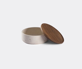 Salvatori &#39;Pietra L 09&#39; small container, Crema d&#39;Orcia IVORY SALV21PIE110BEI