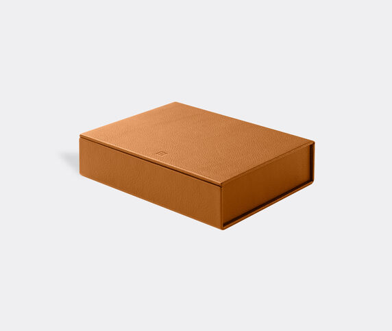 Fredericia Furniture 'Leather Box', light brown  FRED23LEA585LBR