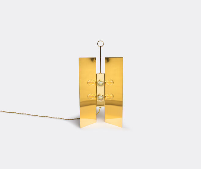 Marta Sala &Eacute;ditions 'LP1 Claudia Applique' table lamp, brass BRASS MSED18CLA961BRA