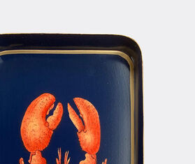 Les-Ottomans 'Lobster' iron tray, blue MULTICOLOUR OTTO24LOB778MUL