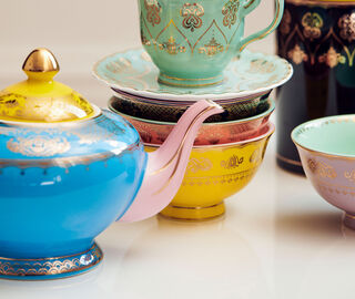POLSPOTTEN 'Grandpa' teapot MULTICOLOUR POLS22TEA354MUL