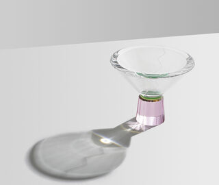 Reflections Copenhagen 'Hope' bowl, small, pink PINK REFL22HOP653MUL