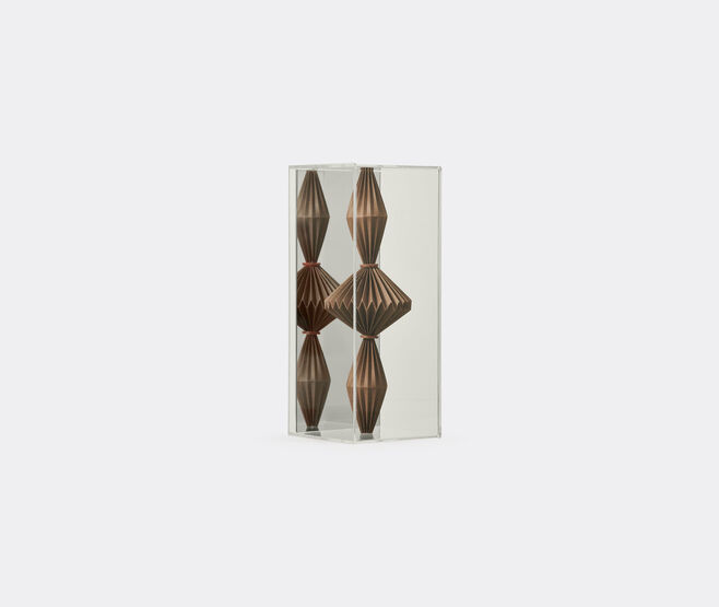 By Gabs 'Double Triballoon Joia' sculpture, brown BROWN GABS24DOU813BRW