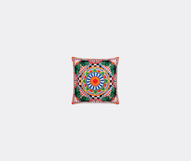 Dolce&amp;Gabbana Casa 'Carretto Siciliano' silk twill cushion, small MULTICOLOUR DGCA22SIL025MUL