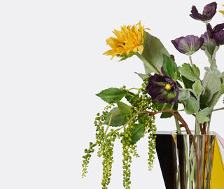 Flowerism&nbsp;Studio 'Sunflower and Purple Poppy Mix' bouquet, set of eight, multicolor MULTICOLOUR FLOW26MIX299MUL
