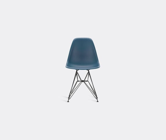 Vitra 'DSR' chair, sea blue sea blue, basic dark VITR21DSR587BLU