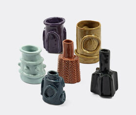 Serax 'Molly' assorted vase, set of six, multicolor MULTICOLOUR SERA25VAS738MUL