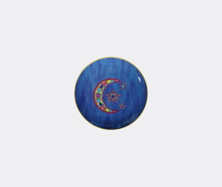 Les-Ottomans Plates, set of four, blue MULTICOLOUR OTTO20POR313MUL