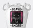 Gucci 'Panther' snake vase White, pink GUCC18SNA711WHI