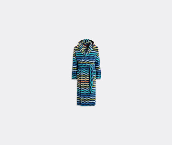 Missoni 'Warner' hooded bathrobe Turquoise Multicolour ${masterID}