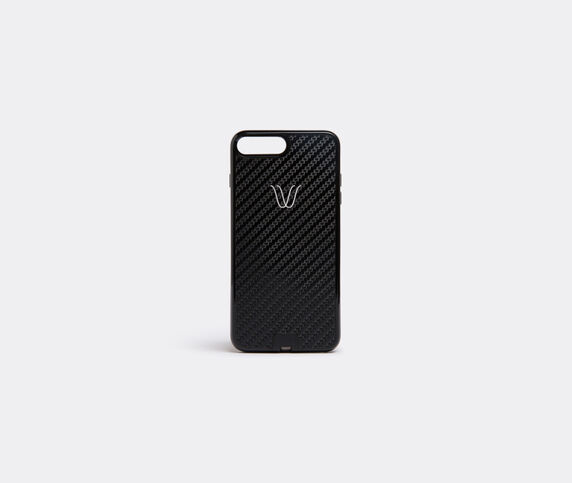 Woodie Milano Wireless cover, iPhone 7 Plus Carbon black WOMI18WIR366BLK